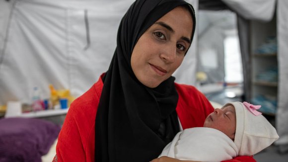 Tima y Lana en Gaza