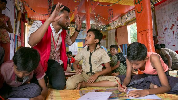 Niño rohingya