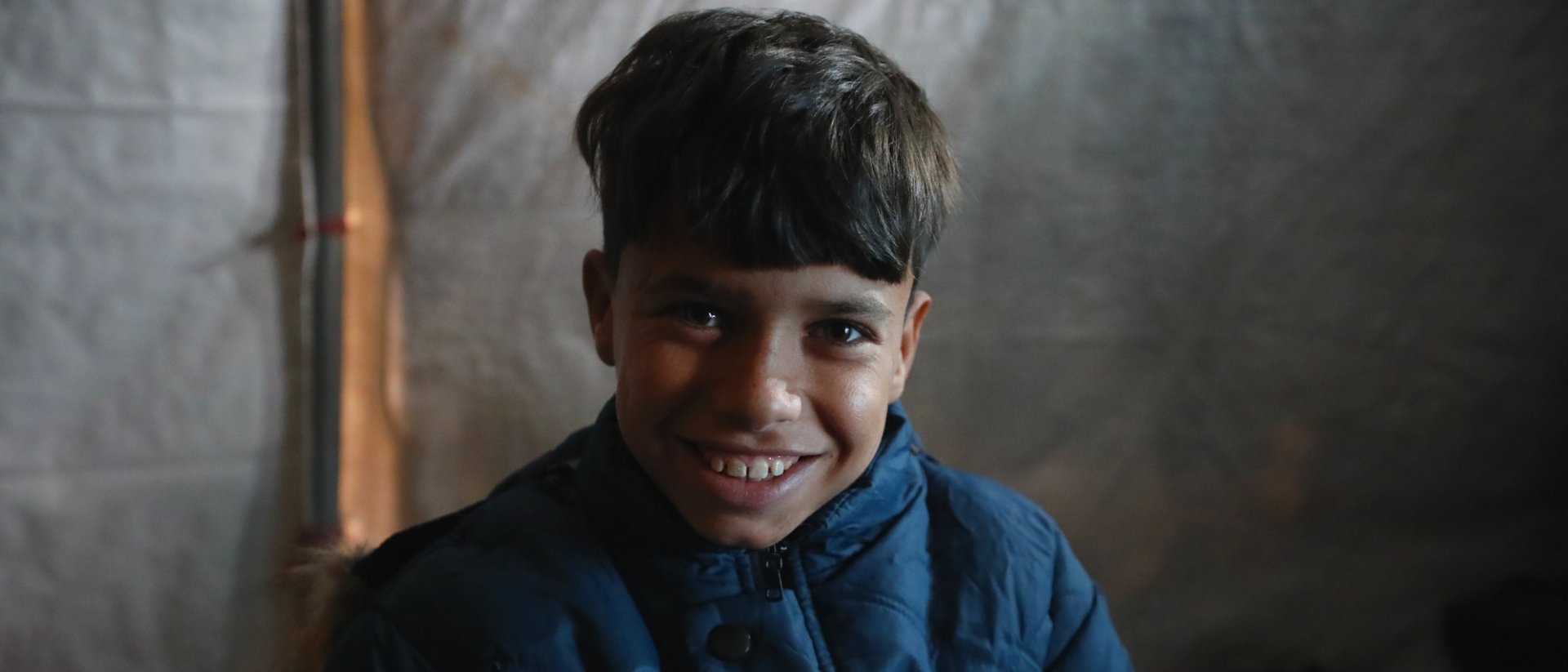 Bahjet, un niño sirio refugiado que ha recibido ayuda de Save the Children