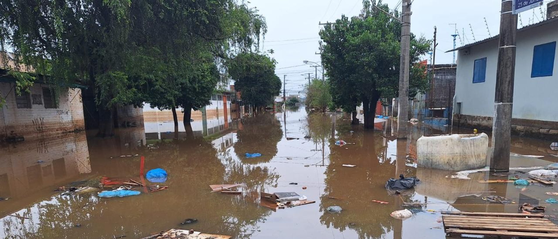 Inundaciones del sur de Brasil
