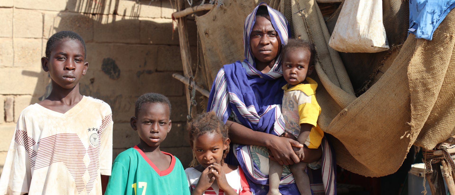 Familia en Sudan
