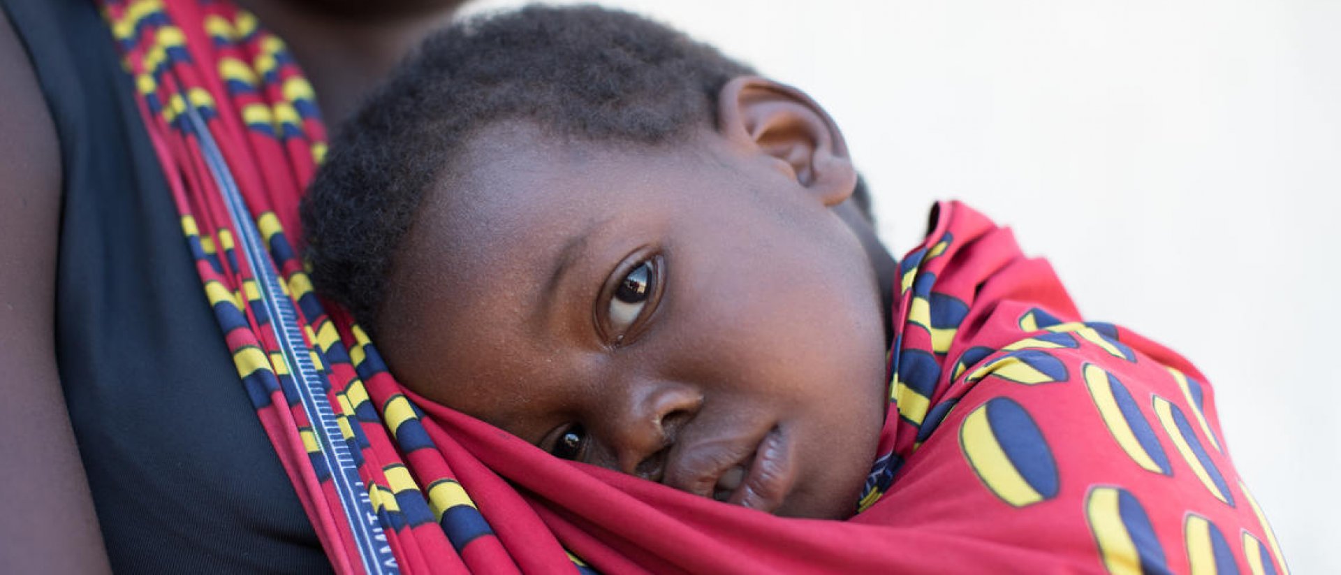 Niña en mozambique