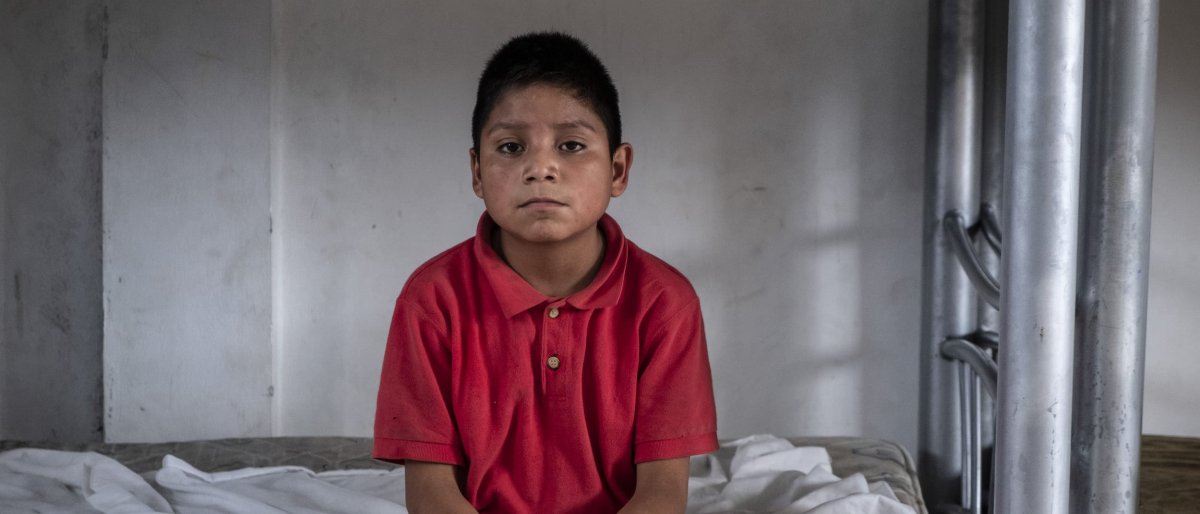 Luis en el centro de detención de menores